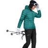 imageLittle Donkey Andy Womens Warm Waterproof Puffer Jacket Hooded Windproof Winter Coat with Recycled InsulationBaltic Heather