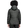 imageLittle Donkey Andy Womens Warm Waterproof Puffer Jacket Hooded Windproof Winter Coat with Recycled InsulationBlack Heather