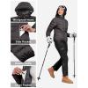 imageLittle Donkey Andy Womens Warm Waterproof Puffer Jacket Hooded Windproof Winter Coat with Recycled InsulationDeep Grey Heather