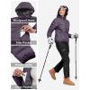 imageLittle Donkey Andy Womens Warm Waterproof Puffer Jacket Hooded Windproof Winter Coat with Recycled InsulationPurple Heather