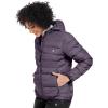 imageLittle Donkey Andy Womens Warm Waterproof Puffer Jacket Hooded Windproof Winter Coat with Recycled InsulationPurple Heather