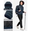 imageLittle Donkey Andy Womens Warm Waterproof Puffer Jacket Hooded Windproof Winter Coat with Recycled InsulationUpgraded Dark Blue