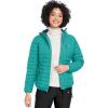 imageLittle Donkey Andy Womens Warm Waterproof Puffer Jacket Hooded Windproof Winter Coat with Recycled InsulationUpgraded Green