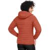 imageLittle Donkey Andy Womens Warm Waterproof Puffer Jacket Hooded Windproof Winter Coat with Recycled InsulationUpgraded Orange