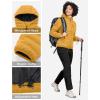 imageLittle Donkey Andy Womens Warm Waterproof Puffer Jacket Hooded Windproof Winter Coat with Recycled InsulationUpgraded Yellow