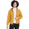 imageLittle Donkey Andy Womens Warm Waterproof Puffer Jacket Hooded Windproof Winter Coat with Recycled InsulationUpgraded Yellow