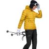 imageLittle Donkey Andy Womens Warm Waterproof Puffer Jacket Hooded Windproof Winter Coat with Recycled InsulationYellow Heather