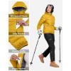 imageLittle Donkey Andy Womens Warm Waterproof Puffer Jacket Hooded Windproof Winter Coat with Recycled InsulationYellow Heather