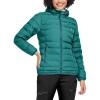 imageLittle Donkey Andy Womens Warm Waterproof Puffer Jacket Hooded Windproof Winter Coat with Recycled InsulationBaltic Heather