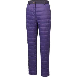 imageLittle Donkey Andy Womens Lightweight Puffy Pants Warm Fleece Lined Insulated Puffer Quilted Pants for Hiking Snow SkiDark Purple