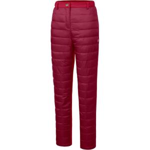 imageLittle Donkey Andy Womens Lightweight Puffy Pants Warm Fleece Lined Insulated Puffer Quilted Pants for Hiking Snow SkiDark Red