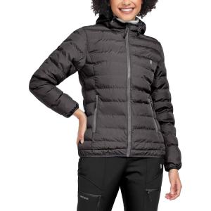 imageLittle Donkey Andy Womens Warm Waterproof Puffer Jacket Hooded Windproof Winter Coat with Recycled InsulationDeep Grey Heather