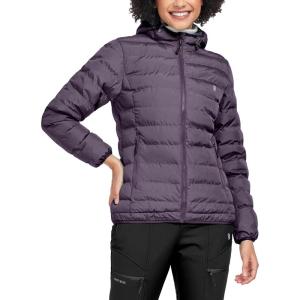 imageLittle Donkey Andy Womens Warm Waterproof Puffer Jacket Hooded Windproof Winter Coat with Recycled InsulationPurple Heather