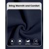 imageLittle Donkey Andy Mens Fleece Running Pullover Quarter Zip Long Sleeve Warm Sweatshirts Athletic Workout ShirtsNavy