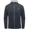 imageLittle Donkey Andy Mens Lightweight Running Warm Jacket Full Zip Fleece Lined Windproof Jacket for Outdoor CasualGray