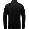 imageLittle Donkey Andy Mens Lightweight Running Warm Jacket Full Zip Fleece Lined Windproof Jacket for Outdoor CasualPure Black