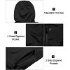 imageLittle Donkey Andy Mens Lightweight Warm Jacket with recycled insulation Hooded Windproof Winter CoatBlack