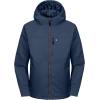 imageLittle Donkey Andy Mens Lightweight Warm Jacket with recycled insulation Hooded Windproof Winter CoatDark Blue