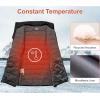 imageLittle Donkey Andy Mens Packable Lightweight Puffer Vest with Recycled Insulation for Running GolfBlack