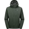 imageLittle Donkey Andy Mens Waterproof Rain Jacket Lightweight Hooded Raincoat Rain Shell for Travel Hiking GolfArmy Green