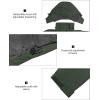 imageLittle Donkey Andy Mens Waterproof Rain Jacket Lightweight Hooded Raincoat Rain Shell for Travel Hiking GolfArmy Green