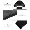 imageLittle Donkey Andy Mens Waterproof Rain Jacket Lightweight Hooded Raincoat Rain Shell for Travel Hiking GolfBlack