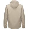 imageLittle Donkey Andy Mens Waterproof Rain Jacket Lightweight Hooded Raincoat Rain Shell for Travel Hiking GolfKhaki