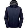 imageLittle Donkey Andy Mens Waterproof Rain Jacket Lightweight Hooded Raincoat Rain Shell for Travel Hiking GolfNavy