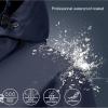 imageLittle Donkey Andy Mens Waterproof Rain Jacket Lightweight Hooded Raincoat Rain Shell for Travel Hiking GolfNavy