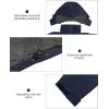 imageLittle Donkey Andy Mens Waterproof Rain Jacket Lightweight Hooded Raincoat Rain Shell for Travel Hiking GolfNavy