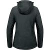 imageLittle Donkey Andy Womens Waterproof Hiking Skiing Jacket with Removable Hood Fleece Lined Winter Warm Rain CoatBlack