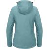 imageLittle Donkey Andy Womens Waterproof Hiking Skiing Jacket with Removable Hood Fleece Lined Winter Warm Rain CoatBlue Heather