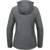 imageLittle Donkey Andy Womens Waterproof Hiking Skiing Jacket with Removable Hood Fleece Lined Winter Warm Rain CoatFrost Gray