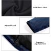 imageLittle Donkey Andy Womens Waterproof Hiking Skiing Jacket with Removable Hood Fleece Lined Winter Warm Rain CoatGalaxy Blue