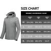 imageLittle Donkey Andy Womens Waterproof Hiking Skiing Jacket with Removable Hood Fleece Lined Winter Warm Rain CoatLight Gray
