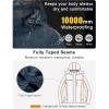 imageLittle Donkey Andy Womens Waterproof Ski Snowboarding Jacket Windproof Warm Coat with Detachable HoodBluethin Polyesterfill polyster Lining