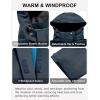 imageLittle Donkey Andy Womens Waterproof Ski Snowboarding Jacket Windproof Warm Coat with Detachable HoodBluethin Polyesterfill polyster Lining