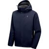 imageLittle Donkey Andy Mens Waterproof Rain Jacket Lightweight Hooded Raincoat Rain Shell for Travel Hiking GolfNavy