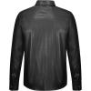 imageLittle Donkey Andy Mens Leather Jacket Waterproof Stretch Faux Leather Jacket for Men Outwear CasualBlack