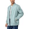 imageLittle Donkey Andy Mens Lightweight Bomber Jacket Causal Fashion Flight Windbreaker Fall Spring Outdoor CoatBlue