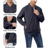 imageLittle Donkey Andy Mens Lightweight Bomber Jacket Causal Fashion Flight Windbreaker Fall Spring Outdoor CoatNavy