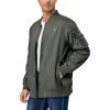 imageLittle Donkey Andy Mens Lightweight Bomber Jacket Causal Fashion Flight Windbreaker Fall Spring Outdoor CoatOlive Branch