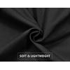 imageLittle Donkey Andy Mens Lightweight Hooded Softshell Jacket for Running Travel Hiking Windproof Outerwear Water RepellentBlack