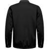 imageLittle Donkey Andy Mens Lightweight Reversible Bomer Jacket Windproof Water Resistant Coat Running GolfA Black  B Light Gray