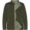 imageLittle Donkey Andy Mens Lightweight Reversible Bomer Jacket Windproof Water Resistant Coat Running GolfA Sage  B Dark Green