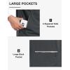 imageLittle Donkey Andy Mens Lightweight Softshell Vests Short Sleeve Jackets for Golfing Hiking RunningB Gray
