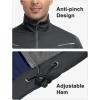 imageLittle Donkey Andy Mens Lightweight Softshell Vests Short Sleeve Jackets for Golfing Hiking RunningB Gray