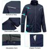 imageLittle Donkey Andy Mens Lightweight Softshell Vests Short Sleeve Jackets for Golfing Hiking RunningB2 Deep Blue