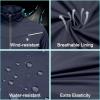 imageLittle Donkey Andy Mens Lightweight Softshell Vests Short Sleeve Jackets for Golfing Hiking RunningB2 Deep Blue