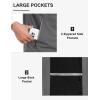 imageLittle Donkey Andy Mens Lightweight Softshell Vests Short Sleeve Jackets for Golfing Hiking RunningGrey